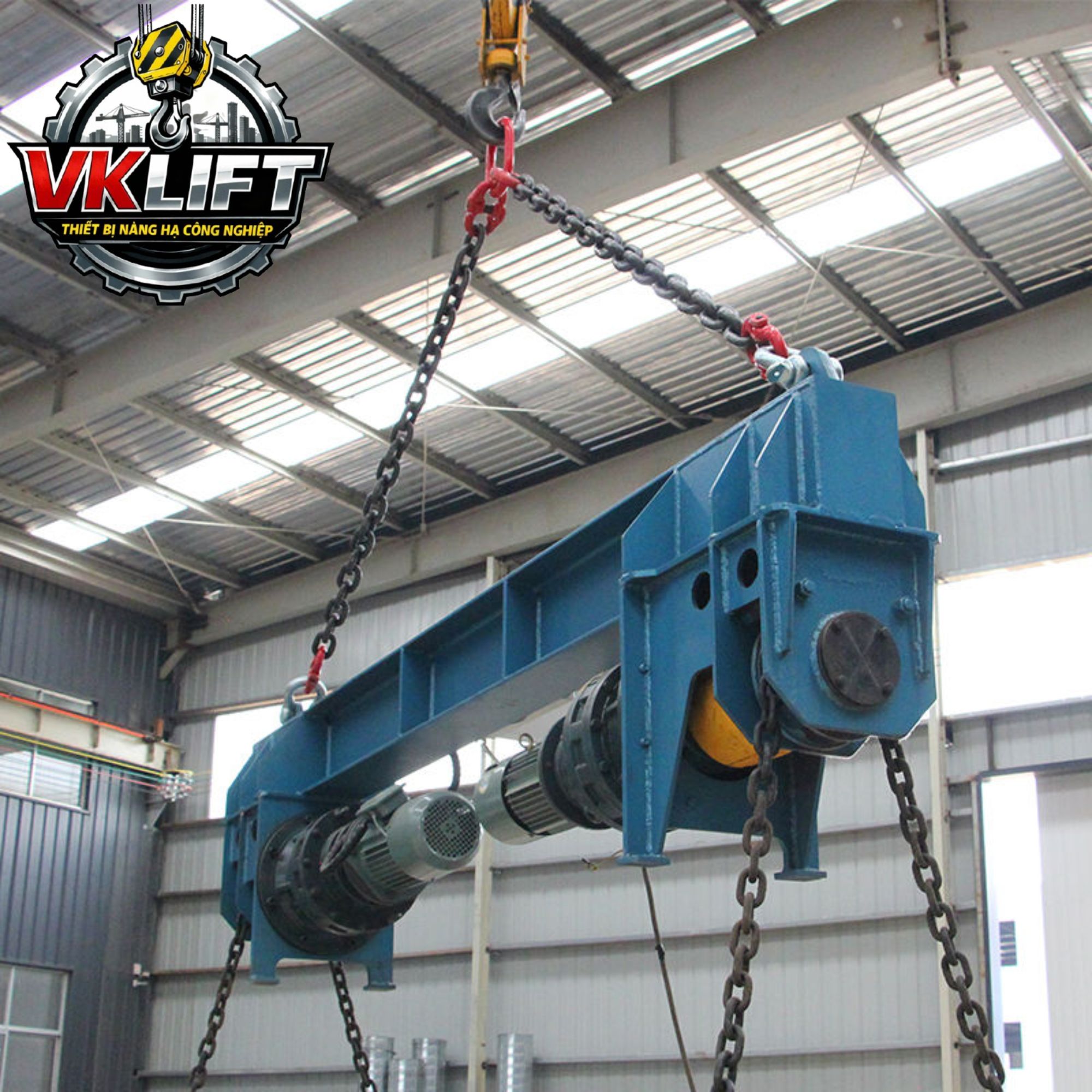 Thiết bị lật dầm dạng cao cấp 360 độ loại xích xoay